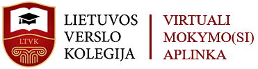 LTVK virtuali mokymosi aplinka